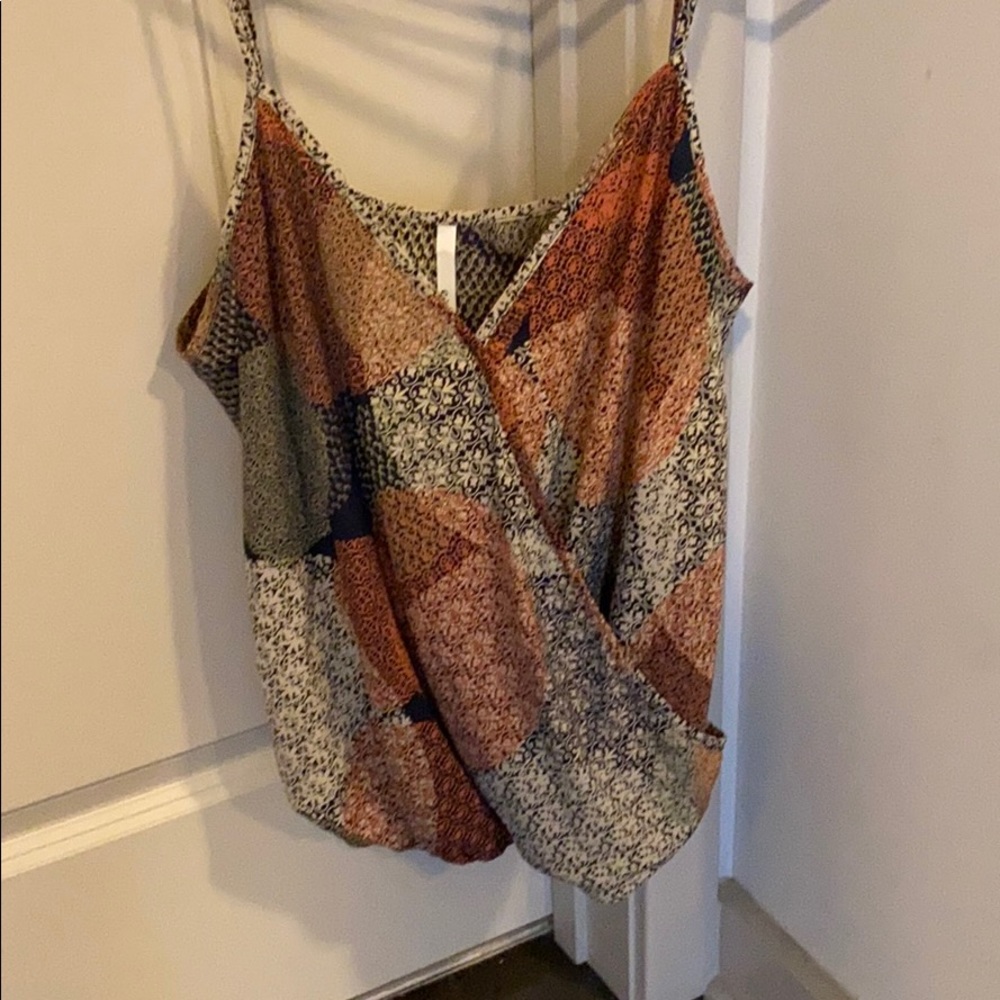 Colorful top from a boutique